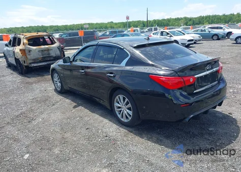 2017 Infiniti Q50 3.0T Premium z USA, uszkodzony, nr VIN JN1EV7AR3HM838351
